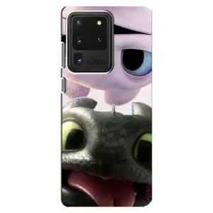 Чехол дракон Беззубик для Samsung Galaxy S20 Ultra (Беззубик и Дневная Злость)