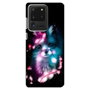Чохол з Лисичкою для Samsung Galaxy S20 Ultra (Чорна лисиця)