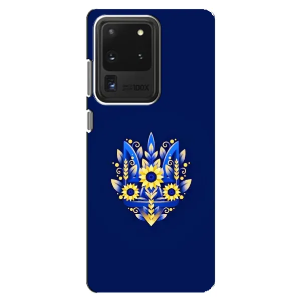 Чехол с рисунком «Цветущий Герб» для Samsung Galaxy S20 Ultra