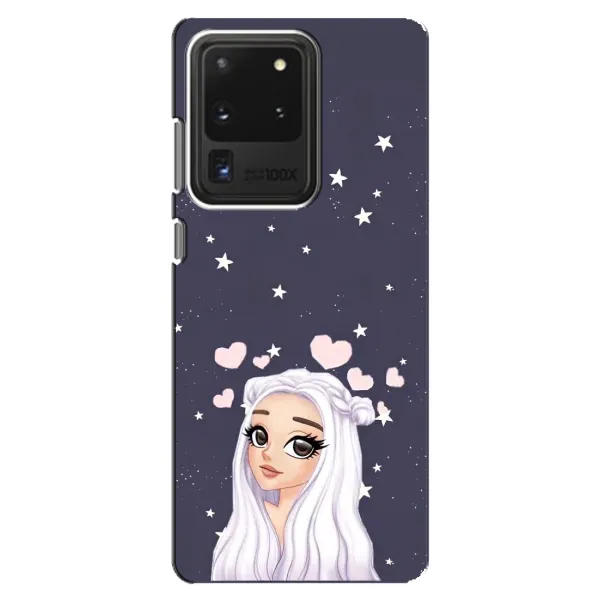 Чехол с рисунком «Девушка и сердечки» для Samsung Galaxy S20 Ultra Чехол с рисунком «Девушка и сердечки» для Samsung Galaxy S20 Ultra