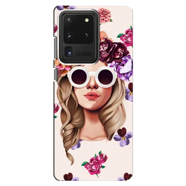 Чехол с рисунком «Девушка в очках» для Samsung Galaxy S20 Ultra Чехол с рисунком «Девушка в очках» для Samsung Galaxy S20 Ultra