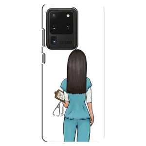 Силиконовый бампер (Работники) на Samsung Galaxy S20 Ultra (Доктор)