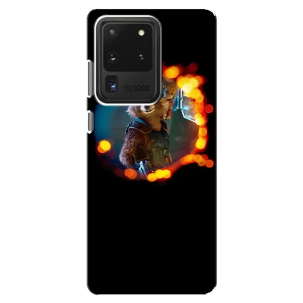 Чехол с рисунком «Енот Ракета» для Samsung Galaxy S20 Ultra Чехол с рисунком «Енот Ракета» для Samsung Galaxy S20 Ultra