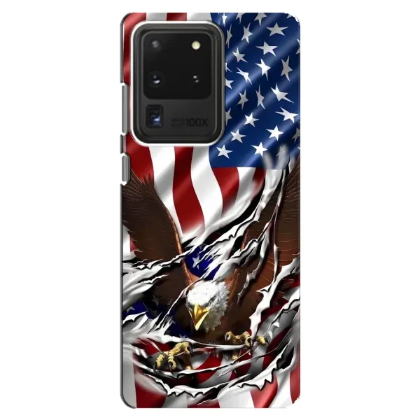 Чехол с рисунком «Флаг USA» для Samsung Galaxy S20 Ultra Чехол с рисунком «Флаг USA» для Samsung Galaxy S20 Ultra