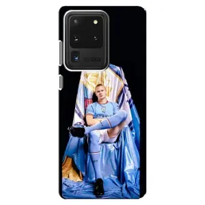Чехлы с принтом для Samsung Galaxy S20 Ultra Футболист (футболист Холанн)