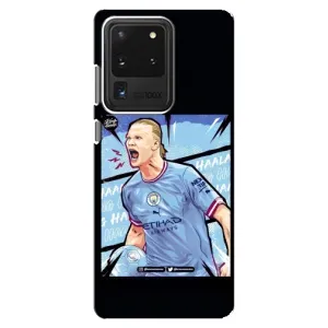 Чехлы с принтом для Samsung Galaxy S20 Ultra Футболист (гол Эрлинг Холланд)