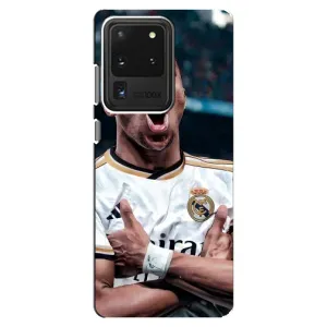 Чехол (TPU) с Футболистом на Samsung Galaxy S20 Ultra (Гол Мбаппе)