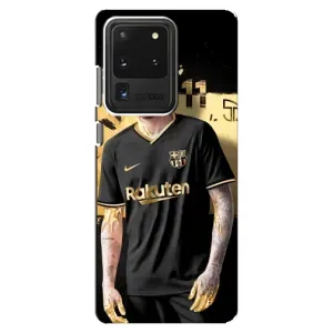 Силиконовый Чехол Samsung Galaxy S20 Ultra (Gold Neymar)