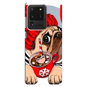 Бампер для Samsung Galaxy S20 Ultra з картинкою "Песики" (Сумний собака)