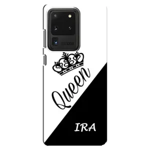 Именные Женские Чехлы для Samsung Galaxy S20 Ultra (IRA)
