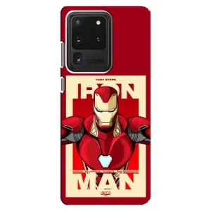 Чехол Супергерой Железный человек на Samsung Galaxy S20 Ultra (Iron man)