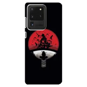 Чехлы с картинкой Итачи Учиха на Samsung Galaxy S20 Ultra (Итачи на черном)