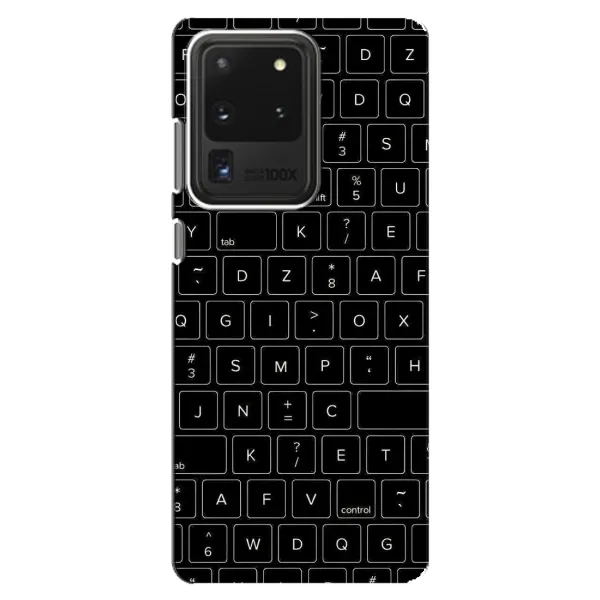Чехол с рисунком «Клавиатура» для Samsung Galaxy S20 Ultra