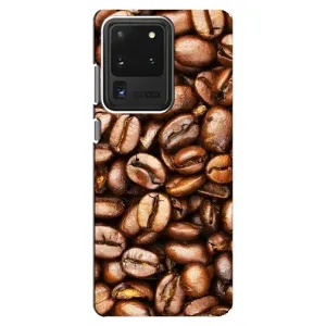 Чохол з зображенням смачної їжі для Samsung Galaxy S20 Ultra (Кава)