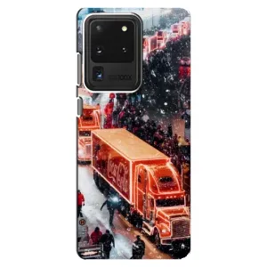 Чехлы на Новый Год Samsung Galaxy S20 Ultra (Кока Кола)