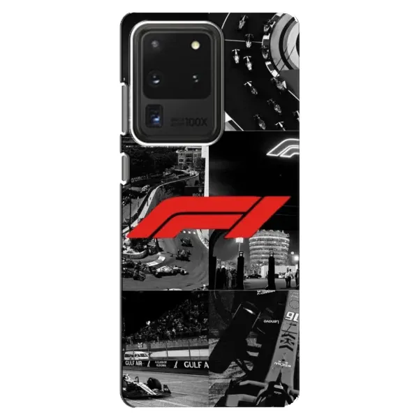 Чехол с рисунком «Коллаж Формула 1» для Samsung Galaxy S20 Ultra Чехол с рисунком «Коллаж Формула 1» для Samsung Galaxy S20 Ultra