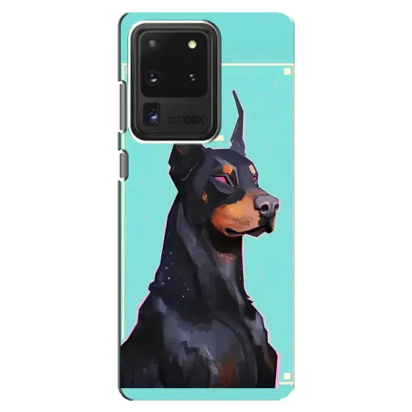 Чехол с рисунком «Король доберман» для Samsung Galaxy S20 Ultra Чехол с рисунком «Король доберман» для Samsung Galaxy S20 Ultra