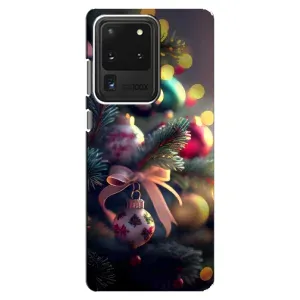 Чехлы на Новый Год Samsung Galaxy S20 Ultra (Красивая елочка)