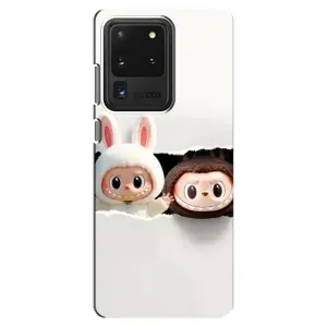 Чехол с принтом Лабубу для Samsung Galaxy S20 Ultra (Фигурки Labubu)
