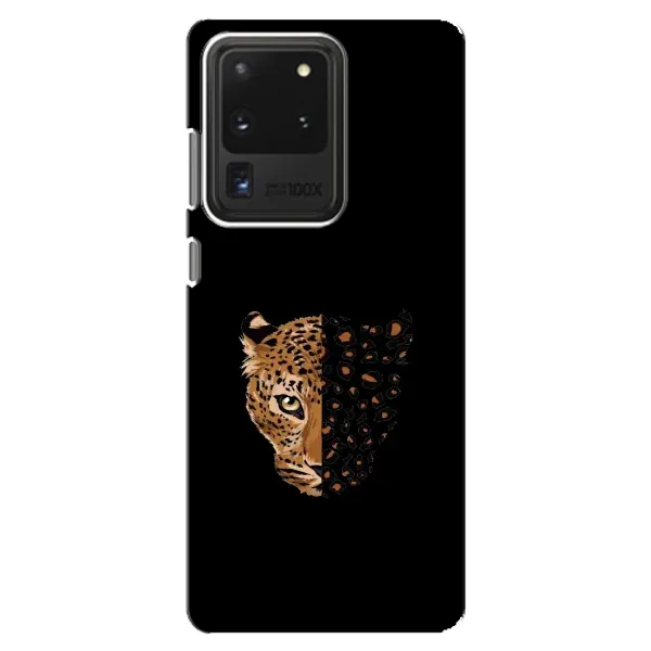 Чехол с рисунком «Леопард на черном» для Samsung Galaxy S20 Ultra Чехол с рисунком «Леопард на черном» для Samsung Galaxy S20 Ultra
