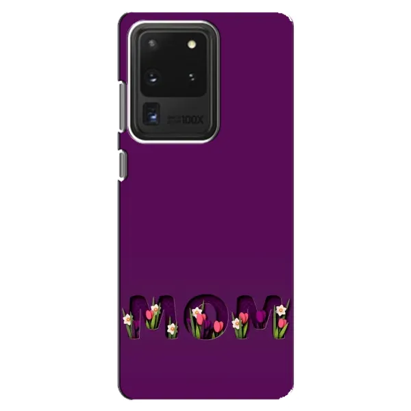 Чехол с рисунком «Мама с цветами» для Samsung Galaxy S20 Ultra Чехол с рисунком «Мама с цветами» для Samsung Galaxy S20 Ultra