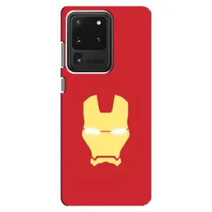 Чехол Супергерой Железный человек на Samsung Galaxy S20 Ultra (Man)