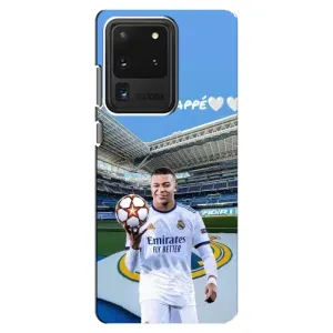 Чехол (TPU) с Футболистом на Samsung Galaxy S20 Ultra (Mbappe Real)