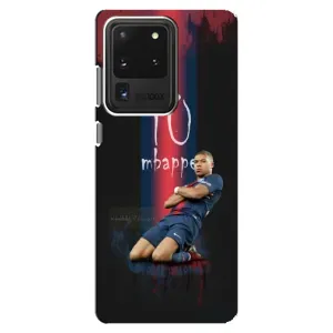 Чехол (TPU) с Футболистом на Samsung Galaxy S20 Ultra (MBAPPE 10)