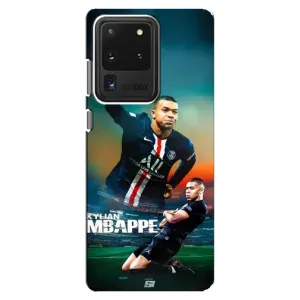 Чехол (TPU) с Футболистом на Samsung Galaxy S20 Ultra (MBAPPE)