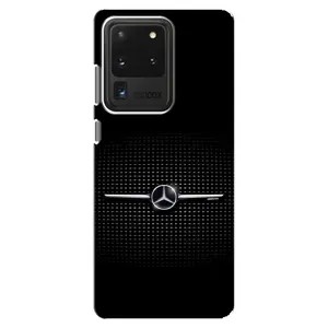 Силиконовый бампер с картинкой машины на Samsung Galaxy S20 Ultra (Mercedes)