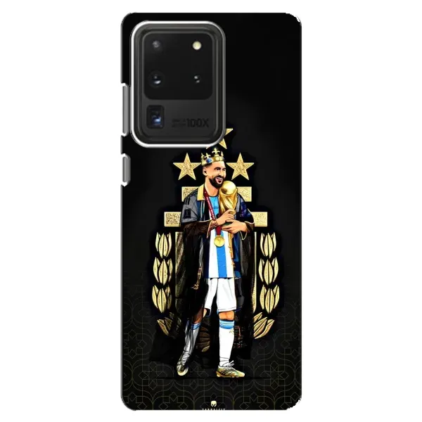 Чехол с рисунком «Месси король» для Samsung Galaxy S20 Ultra Чехол с рисунком «Месси король» для Samsung Galaxy S20 Ultra