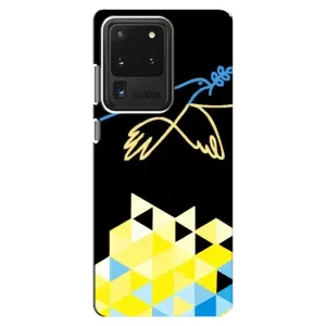 Чехол на Samsung Galaxy S20 Ultra Украинский дизайн (Мир для Украины)