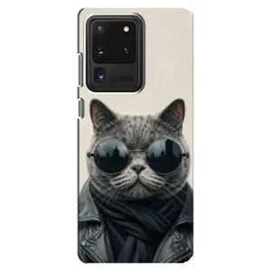 Чохол на тематику: Коти для Samsung Galaxy S20 Ultra (Модний кіт)