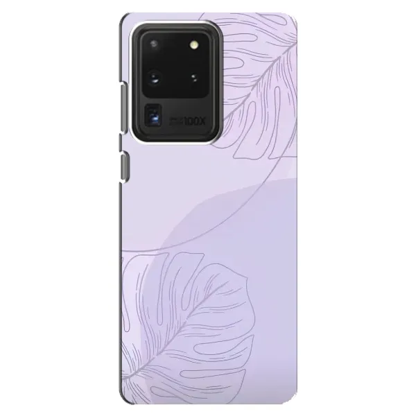Чехол с рисунком «Монстера фиолетовая» для Samsung Galaxy S20 Ultra Чехол с рисунком «Монстера фиолетовая» для Samsung Galaxy S20 Ultra