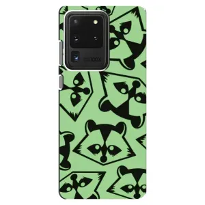Силіконовий Чохол з Энотами на Samsung Galaxy S20 Ultra (Мордочки Єнота)