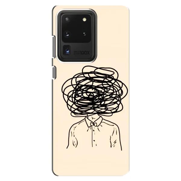 Чехол с рисунком «Мысли» для Samsung Galaxy S20 Ultra Чехол с рисунком «Мысли» для Samsung Galaxy S20 Ultra