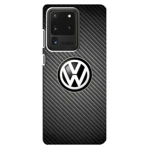 Чехол "Фольксваген" для Samsung Galaxy S20 Ultra (На карбоне)