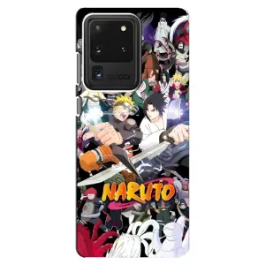 Купить Чехлы на телефон с принтом Anime для Samsung Galaxy S20 Ultra (Наруто постер)
