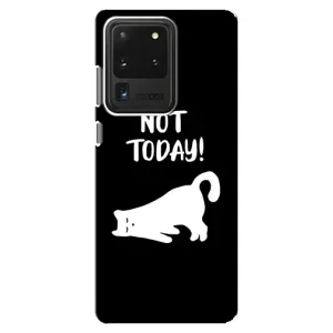 Бампер з зображенням Котиків для Самсунг С20 Ультра (Not Today)