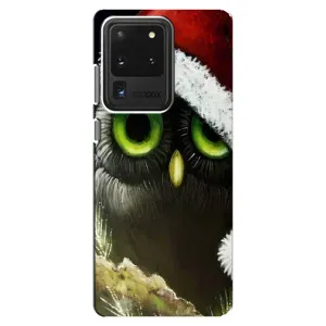 Чохли з принтом СОВИ для Samsung Galaxy S20 Ultra (Новорічна Сова)