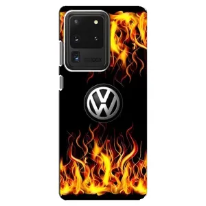 Чехол "Фольксваген" для Samsung Galaxy S20 Ultra (Огненный Лого)