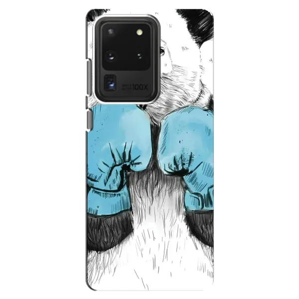 Чехол с рисунком «Панда боксер» для Samsung Galaxy S20 Ultra Чехол с рисунком «Панда боксер» для Samsung Galaxy S20 Ultra
