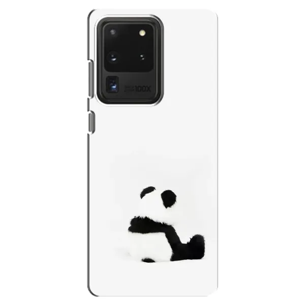 Чехол с рисунком «Панда обиделся» для Samsung Galaxy S20 Ultra Чехол с рисунком «Панда обиделся» для Samsung Galaxy S20 Ultra