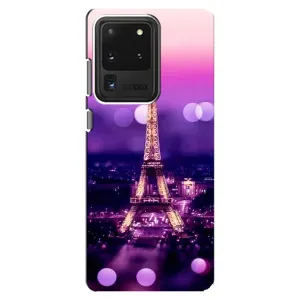 Чехол с Эйфелевой башней на Samsung Galaxy S20 Ultra (Париж башня)