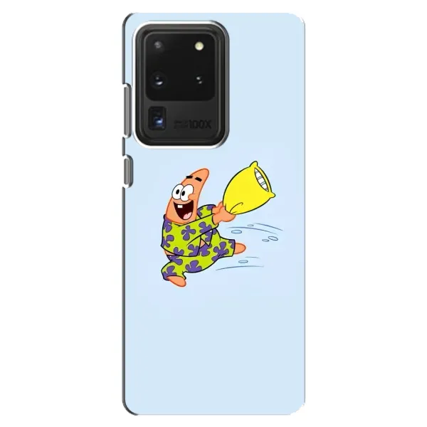 Чехол с рисунком «Патрик с подушкой» для Samsung Galaxy S20 Ultra Чехол с рисунком «Патрик с подушкой» для Samsung Galaxy S20 Ultra