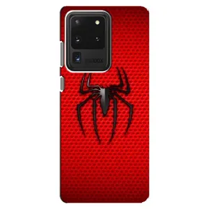Чехол Супергерой Человека Паука на Samsung Galaxy S20 Ultra (Паук марвел)