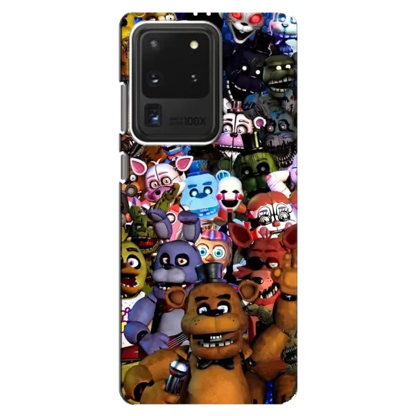 Чехол с рисунком «Персонажи Фредди» для Samsung Galaxy S20 Ultra Чехол с рисунком «Персонажи Фредди» для Samsung Galaxy S20 Ultra