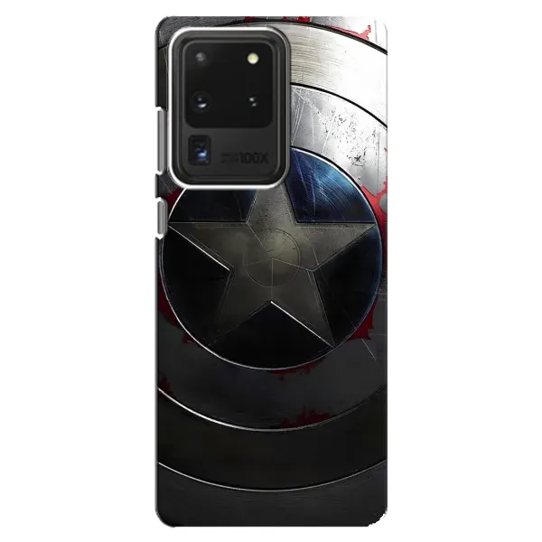 Чехол с рисунком «Ретро Щит Капитана» для Samsung Galaxy S20 Ultra Чехол с рисунком «Ретро Щит Капитана» для Samsung Galaxy S20 Ultra