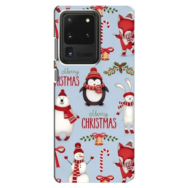 Чехол с рисунком «Рождественский» для Samsung Galaxy S20 Ultra Чехол с рисунком «Рождественский» для Samsung Galaxy S20 Ultra