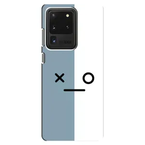 Силиконовые Чехлы (смешные стикеры) для Samsung Galaxy S20 Ultra (Серо-белый)